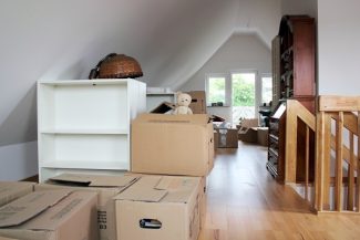 Möbel bei einer Haushaltsauflösung in Nürnberg