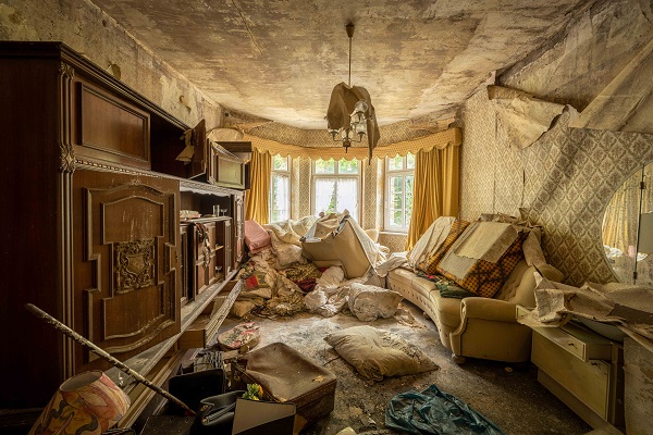 Hausräumung verlassenes Haus